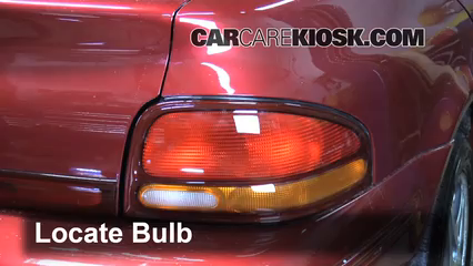 1996 Dodge Stratus ES 2.4L 4 Cyl. Lights Tail Light (replace bulb)